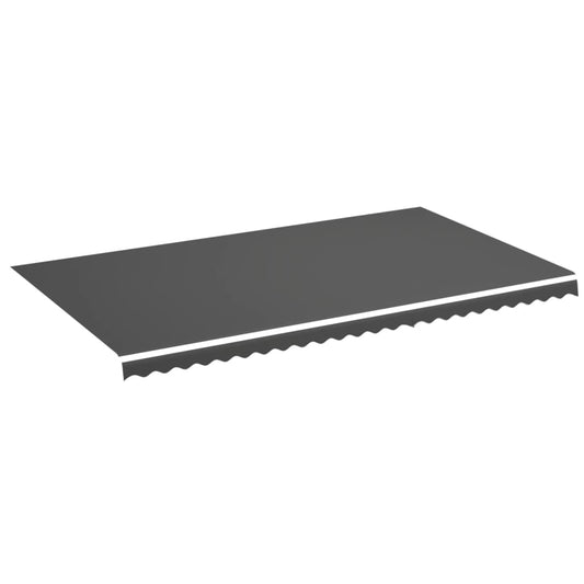 Awning Replacement Fabric Anthracite 580x345 cm Polyester Awning Replacement Fabric Anthracite 580x345 cm Polyester