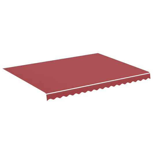 Awning Replacement Fabric Burgundy Red 380x295 cm Polyester Awning Replacement Fabric Burgundy Red 380x295 cm Polyester