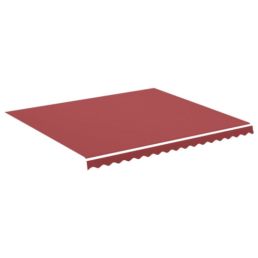 Replacement Fabric for Awning Burgundy Red 4x3.5 m Replacement Fabric for Awning Burgundy Red 4x3.5 m