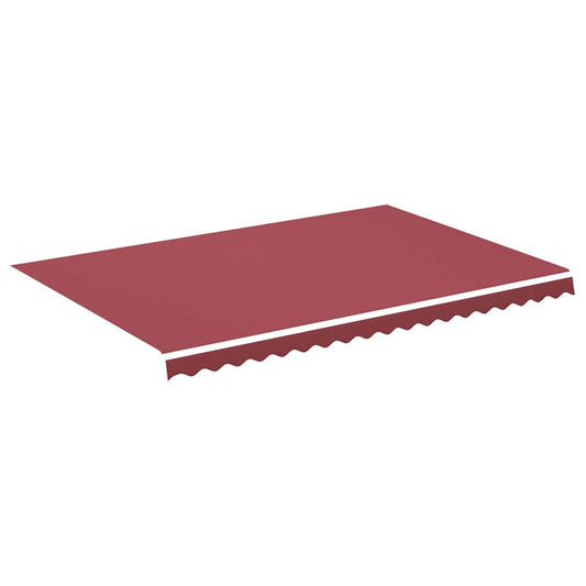 Awning Replacement Fabric Burgundy Red 450x300 cm Polyester Awning Replacement Fabric Burgundy Red 450x300 cm Polyester