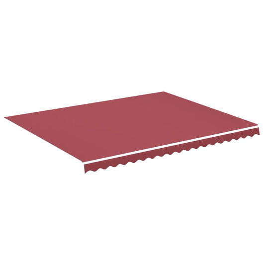 Awning Replacement Fabric Burgundy Red 430x345 cm Polyester Awning Replacement Fabric Burgundy Red 430x345 cm Polyester