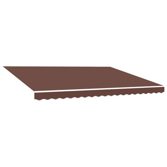 Awning Replacement Fabric Brown 450x300 cm Polyester Awning Replacement Fabric Brown 450x300 cm Polyester