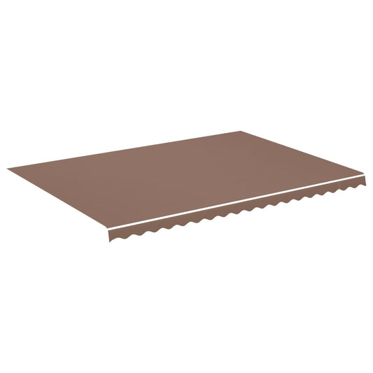 Awning Replacement Fabric Brown 480x345 cm Polyester Awning Replacement Fabric Brown 480x345 cm Polyester
