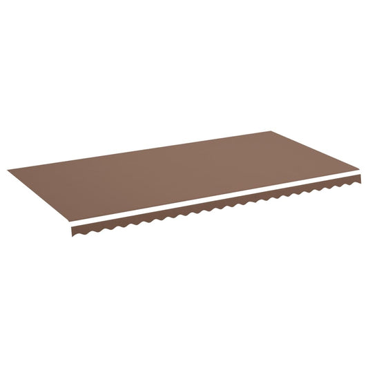 Awning Replacement Fabric Brown 580x295 cm Polyester Awning Replacement Fabric Brown 580x295 cm Polyester