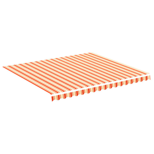 Replacement Fabric for Awning Yellow and Orange 4x3.5 m Replacement Fabric for Awning Yellow and Orange 4x3.5 m