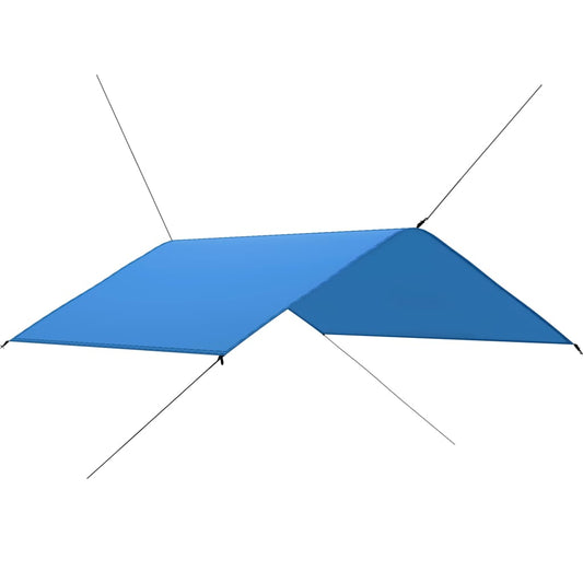 Outdoor Tarp 4x4 m Blue Outdoor Tarp 4x4 m Blue