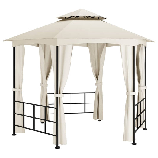 Gazebo with Sidewalls 3.1x2.7 m Cream Gazebo with Sidewalls 3.1x2.7 m Cream