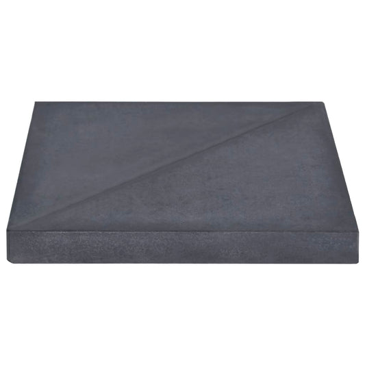 Umbrella Weight Plate Black Granite Square 15 kg Umbrella Weight Plate Black Granite Square 15 kg
