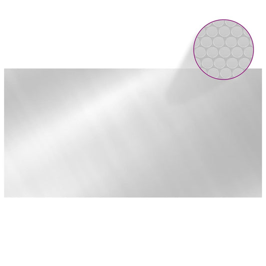 Pool Cover Silver 975x488 cm PE Pool Cover Silver 975x488 cm PE