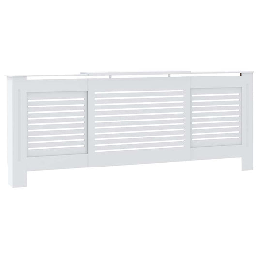 325551 vidaXL MDF Radiator Cover White 205 cm 325551 vidaXL MDF Radiator Cover White 205 cm