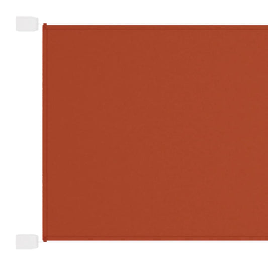 Vertical Awning Terracotta 140x420 cm Oxford Fabric Vertical Awning Terracotta 140x420 cm Oxford Fabric