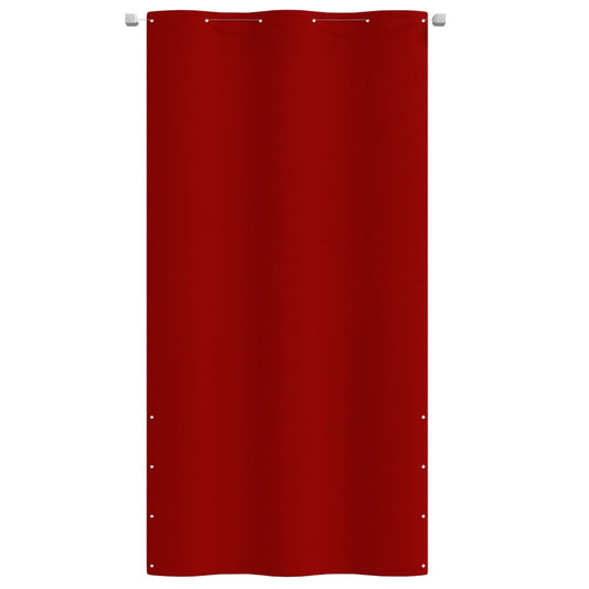 Balcony Screen Red 120x240 cm Oxford Fabric Balcony Screen Red 120x240 cm Oxford Fabric
