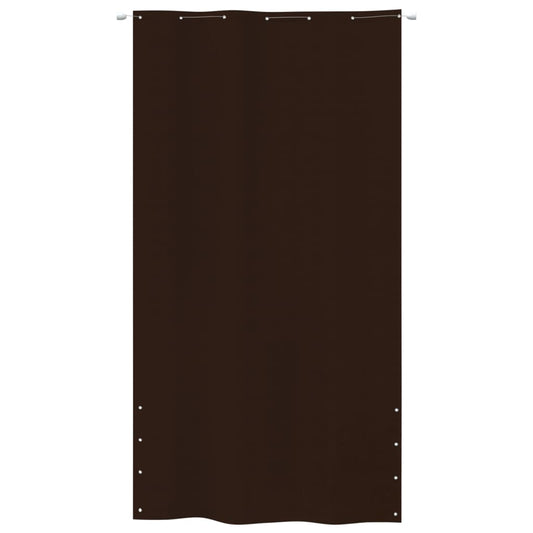Balcony Screen Brown 140x240 cm Oxford Fabric Balcony Screen Brown 140x240 cm Oxford Fabric