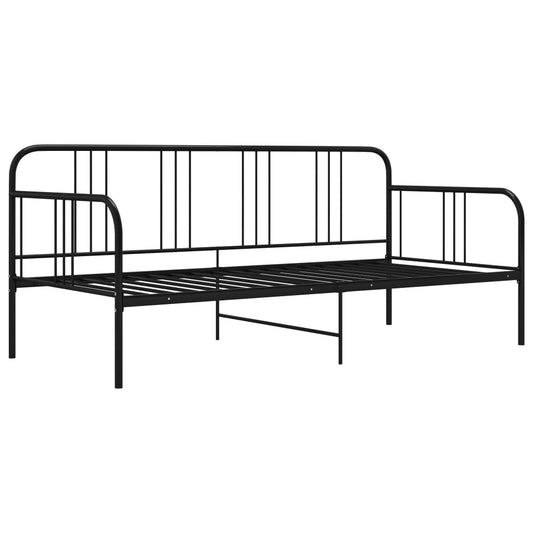 Sofa Bed Frame | Black | Powder-coated metal | Single Sofa Bed Frame | Black | Powder-coated metal | Single