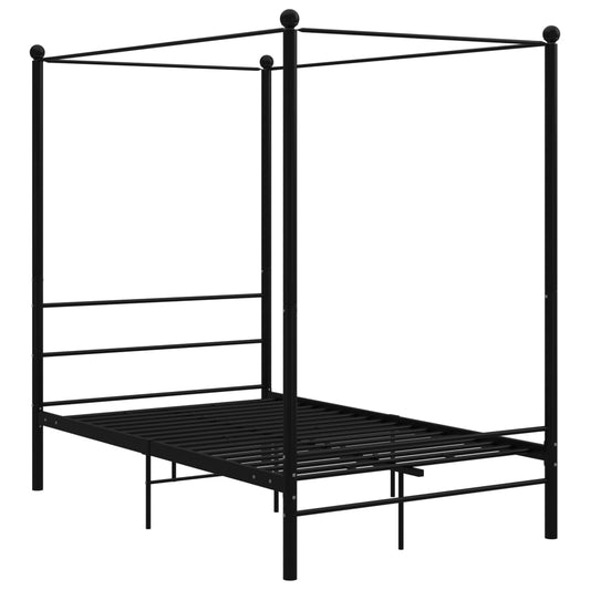 Bed Frame | Black | Powder-coated metal | Double | Bed Frame Bed Frame | Black | Powder-coated metal | Double | Bed Frame