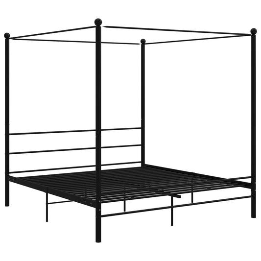 Bed Frame | Black | Powder-coated metal | Super King | Bed Frame Bed Frame | Black | Powder-coated metal | Super King | Bed Frame
