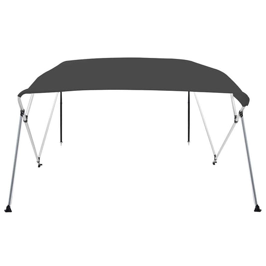 93139 vidaXL 4 Bow Bimini Top Anthracite 243x210x137 cm 93139 vidaXL 4 Bow Bimini Top Anthracite 243x210x137 cm