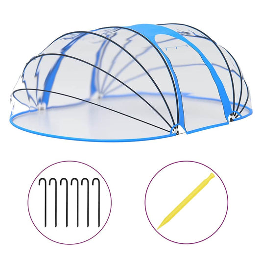 92795 vidaXL Pool Dome Oval 530x410x210 cm 92795 vidaXL Pool Dome Oval 530x410x210 cm