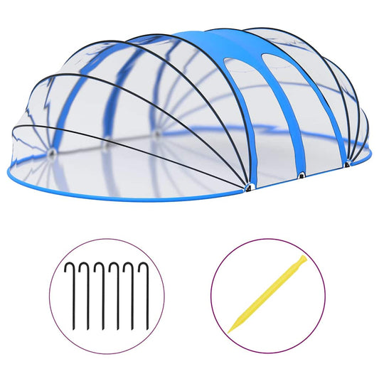 92796 vidaXL Pool Dome Oval 620x410x210 cm 92796 vidaXL Pool Dome Oval 620x410x210 cm