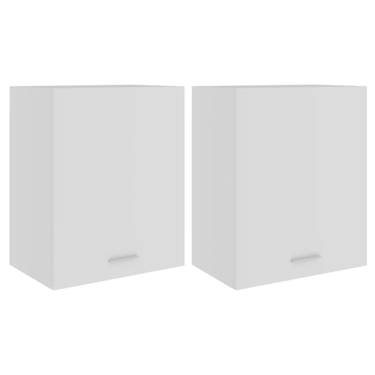 Hanging Cabinet Lyons 2 pcs White 50x31x60 cm Engineered Wood Hanging Cabinet Lyons 2 pcs White 50x31x60 cm Engineered Wood