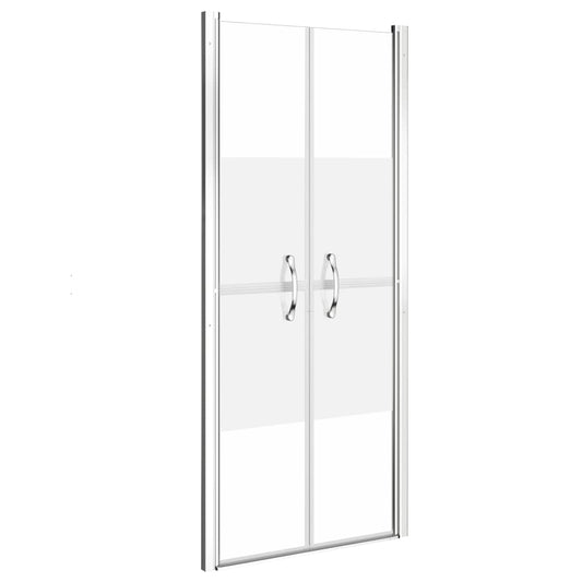 Shower Door Half Frosted ESG 81x190 cm Shower Door Half Frosted ESG 81x190 cm