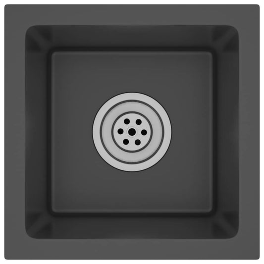 Handmade Kitchen Sink Black Stainless Steel Handmade Kitchen Sink Black Stainless Steel