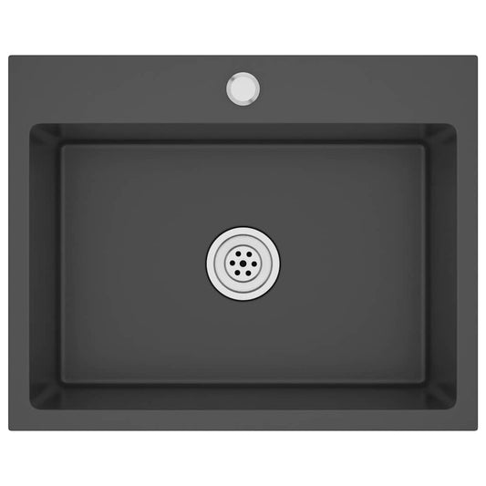 Handmade Kitchen Sink Black Stainless Steel Handmade Kitchen Sink Black Stainless Steel