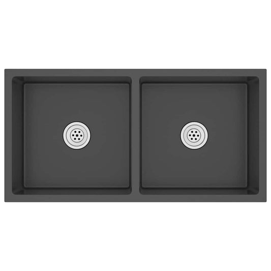 Handmade Kitchen Sink Black Stainless Steel Handmade Kitchen Sink Black Stainless Steel
