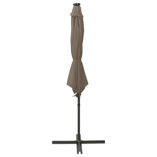 Cantilever Garden Parasol | Taupe | Polyester, Aluminium Cantilever Garden Parasol | Taupe | Polyester, Aluminium