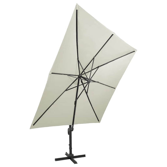 Cantilever Garden Parasol | Sand | Fabric with a PA coating, Aluminium Cantilever Garden Parasol | Sand | Fabric with a PA coating, Aluminium