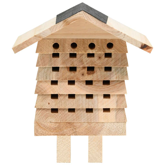 Bee Hotel Solid Firwood 22x20x20 cm Bee Hotel Solid Firwood 22x20x20 cm