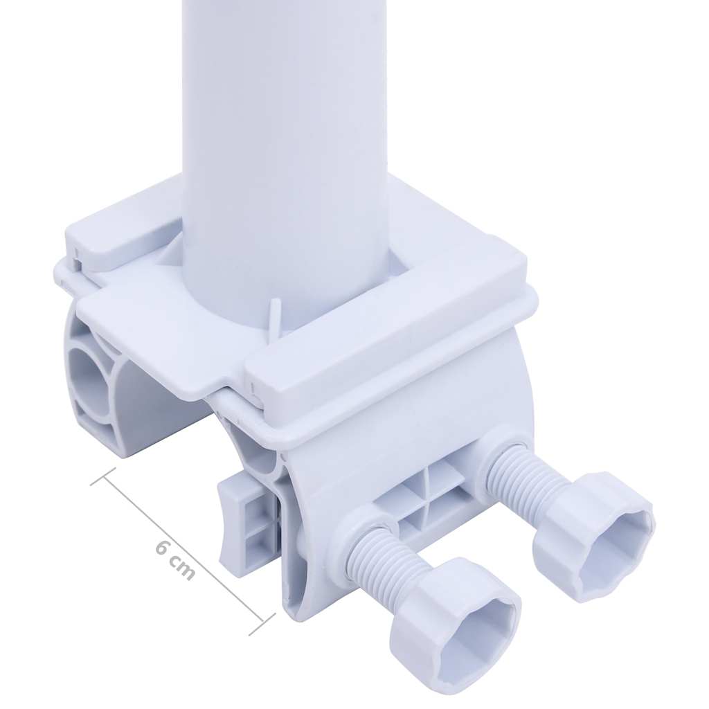 93178 vidaXL Pool Cover Roller with Plastic Base