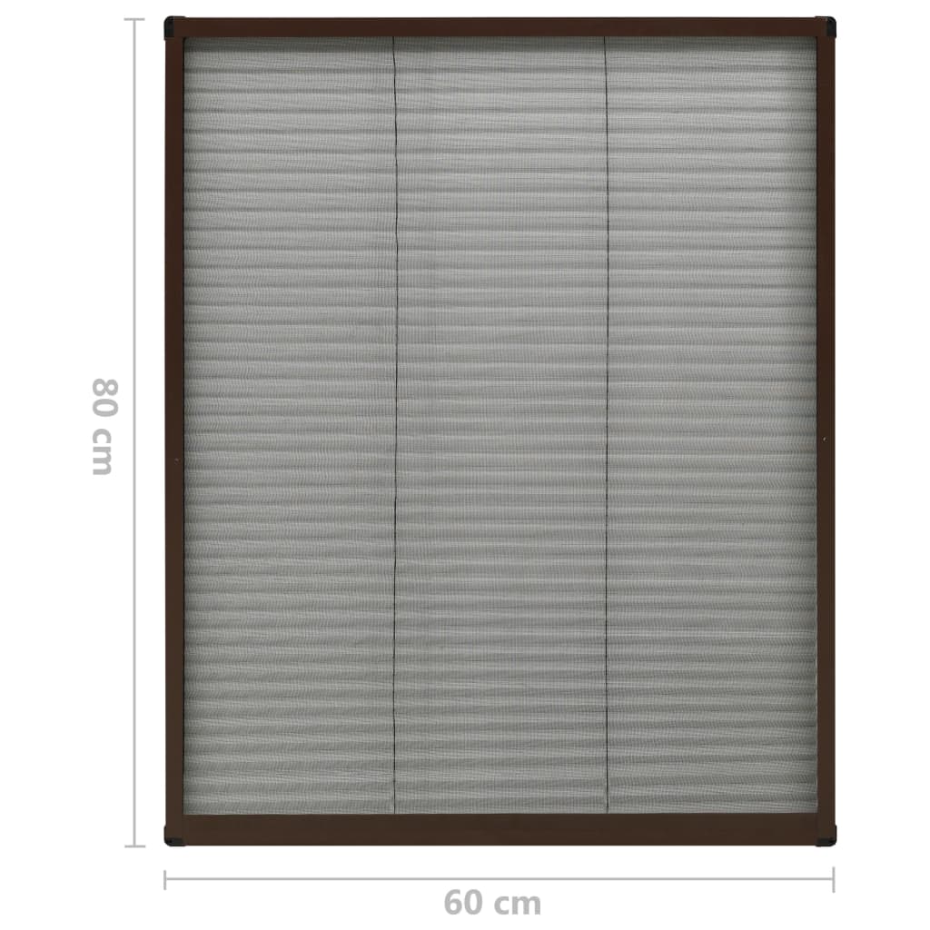 Window Screen | Brown frame with black mesh