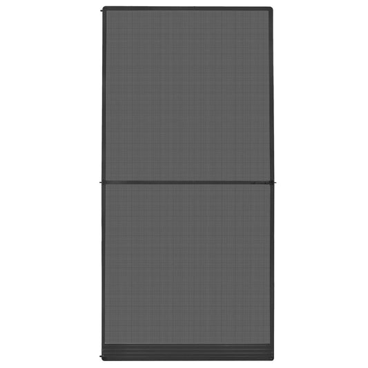 Hinged Insect Screen Manual Anthracite and Black 120 x 240 cm Hinged Insect Screen Manual Anthracite and Black 120 x 240 cm