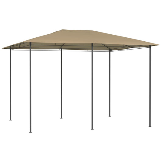 Gazebo 3x4x2.6 m Taupe 160 g/m² Gazebo 3x4x2.6 m Taupe 160 g/m²