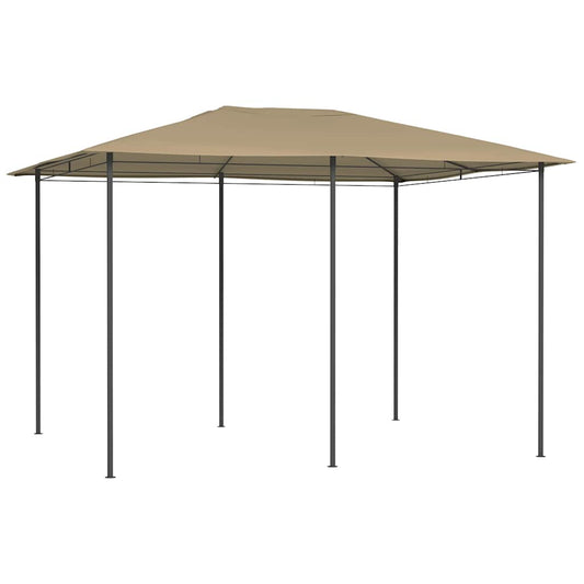 Gazebo 3x4x2.6 m Taupe 160 g/m² Gazebo 3x4x2.6 m Taupe 160 g/m²