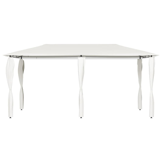 Gazebo | Cream | Fabric, Steel | 2.98x5.3x2.59 m | Durable | Gazebo Gazebo | Cream | Fabric, Steel | 2.98x5.3x2.59 m | Durable | Gazebo