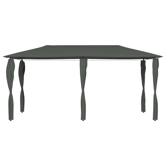 Gazebo with Post Covers 2,98x5,3x2,59 m Anthracite 160 g/m² Gazebo with Post Covers 2,98x5,3x2,59 m Anthracite 160 g/m²