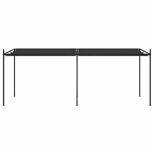 Gazebo with Retractable Roof 600x300x233 cm Anthracite Gazebo with Retractable Roof 600x300x233 cm Anthracite