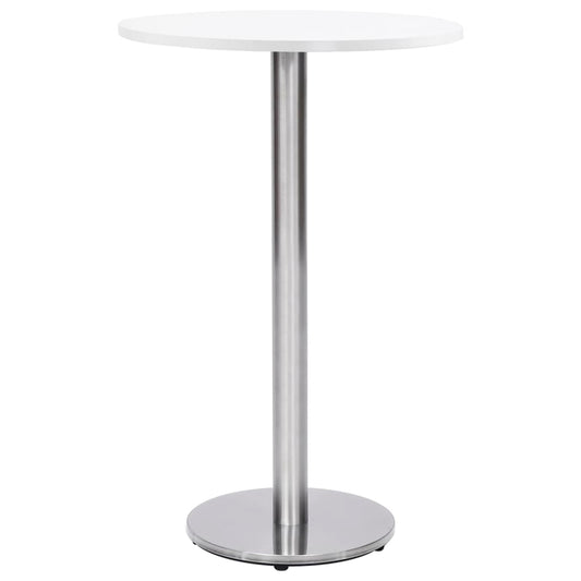 Bistro Table Leg | Silver | Stainless steel | Ø45 x 107 cm | Industrial Bistro Table Leg | Silver | Stainless steel | Ø45 x 107 cm | Industrial
