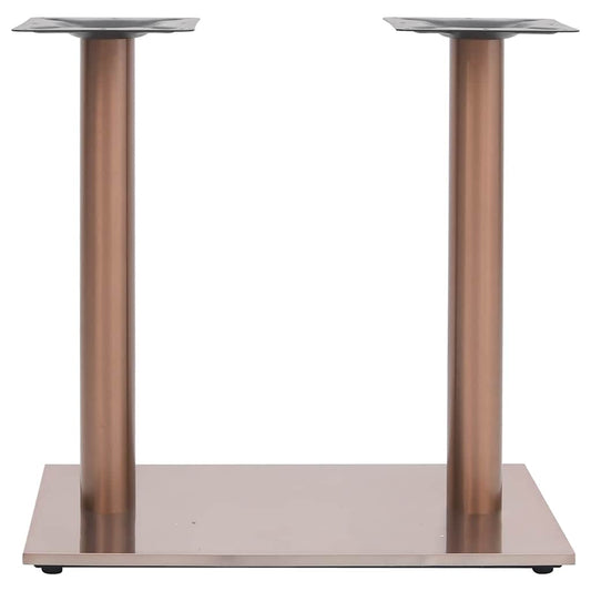 325444 vidaXL Bistro Table Leg Brass 70x40x72 cm Stainless Steel 325444 vidaXL Bistro Table Leg Brass 70x40x72 cm Stainless Steel
