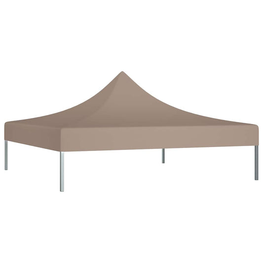 Party Tent Roof 3x3 m Taupe 270 g/m² Party Tent Roof 3x3 m Taupe 270 g/m²
