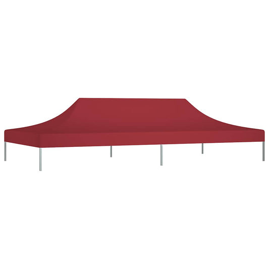 Party Tent Roof 6x3 m Burgundy 270 g/m² Party Tent Roof 6x3 m Burgundy 270 g/m²