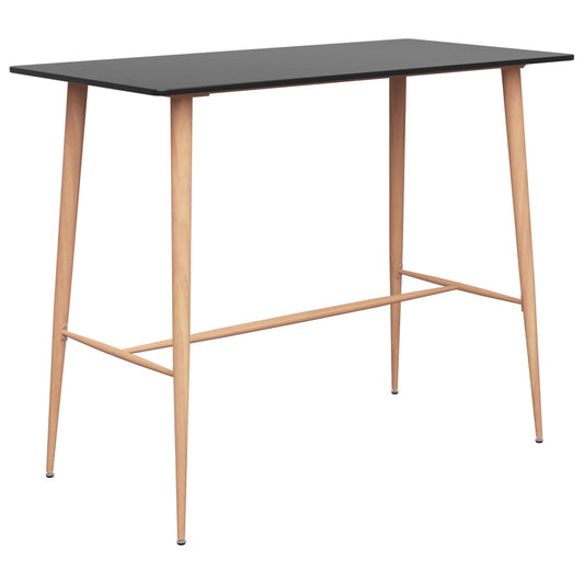 3 Piece Bar Set Black 3 Piece Bar Set Black