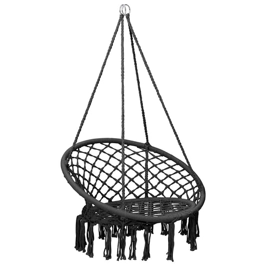 Hammock Swing Chair 80 cm Anthracite Hammock Swing Chair 80 cm Anthracite