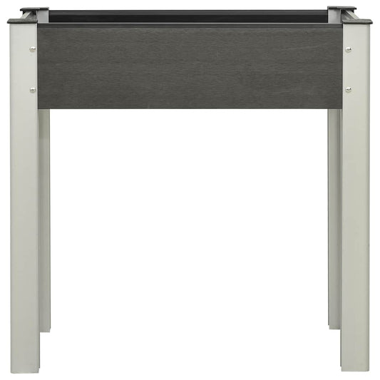 149010 vidaXL Garden Raised Bed 75x40x75 cm WPC Grey 149010 vidaXL Garden Raised Bed 75x40x75 cm WPC Grey