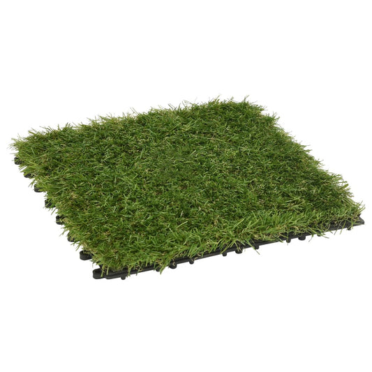 Artificial Grass Tiles 11 pcs Green 30x30 cm Artificial Grass Tiles 11 pcs Green 30x30 cm