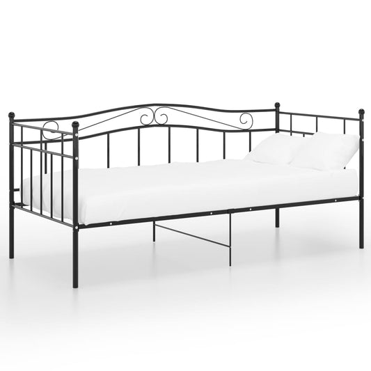 Sofa Bed Frame | Black | Powder-coated metal | Single Sofa Bed Frame | Black | Powder-coated metal | Single