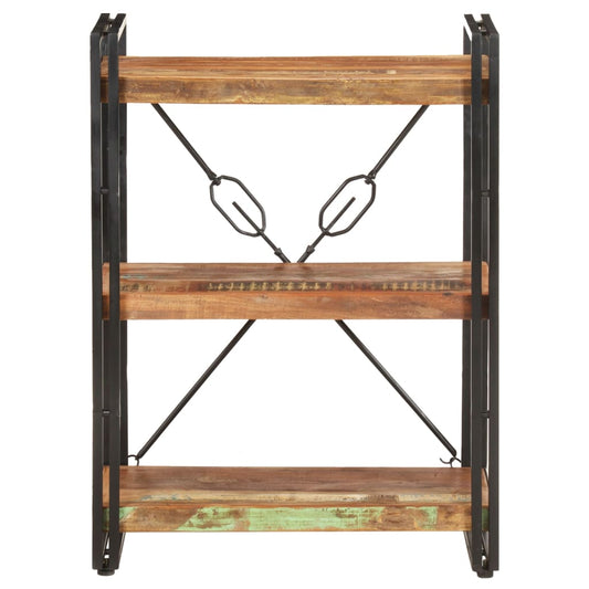3-Tier Bookcase 60x30x80 cm Solid Reclaimed Wood 3-Tier Bookcase 60x30x80 cm Solid Reclaimed Wood