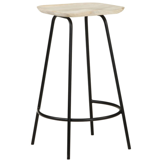 Bar Stools 4 pcs Solid Mango Wood Bar Stools 4 pcs Solid Mango Wood